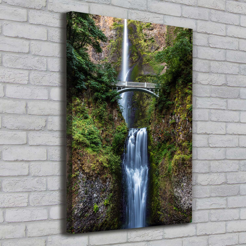 Waterfall - Wrapped Canvas Print