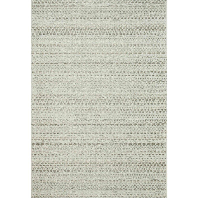 Dorinda Striped Indoor / Outdoor Area Rug, Rectangle 120 x 170cm