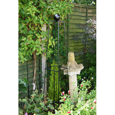 Lamentin H x W Steel Obelisk Trellis