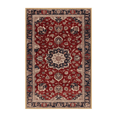 Machine Washable Persian Brown Area Rug