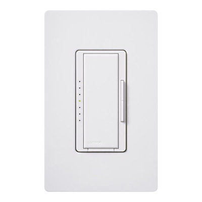Lutron Maestro White 150 W 3-Way Dimmer Switch 1 pk