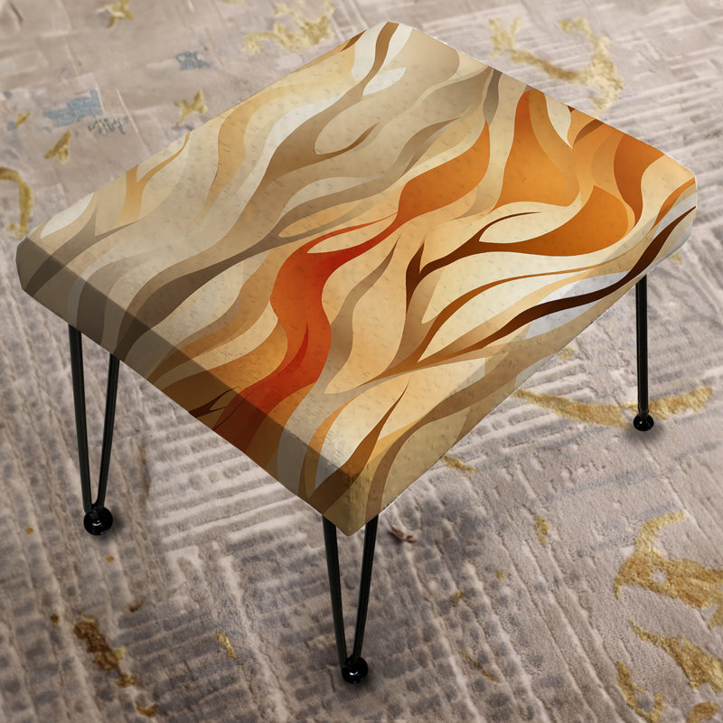 Driftwood Dreams - motif tropical - Repose-pieds rectangulaire tropical