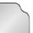 Aransa Scalloped Rectangle Wall Mirror-564624764-564624755