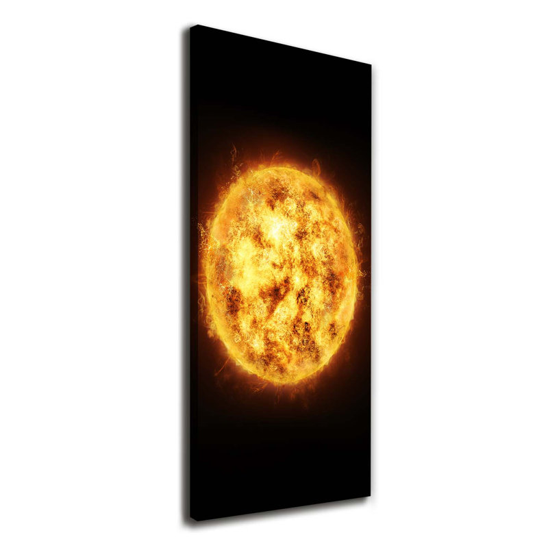 Sun - Wrapped Canvas Print
