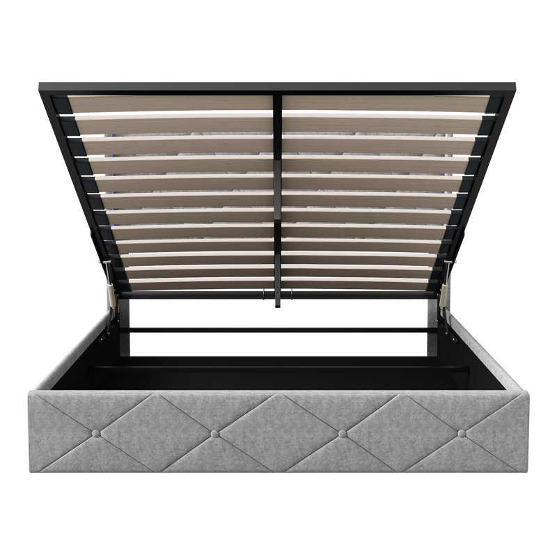 Ottoman Storage Bed, European Double (140 x 200 cm)