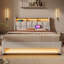Grand lit plateforme tapissier-295149587-295149588