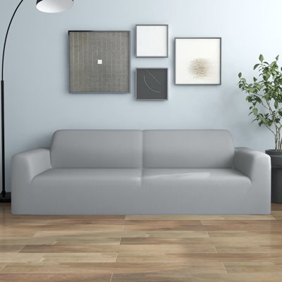 Polyester Box Cushion Sofa Slipcover