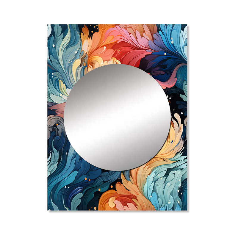 Motif de cachemire artistique Oluwatise, 40 po x 30 po