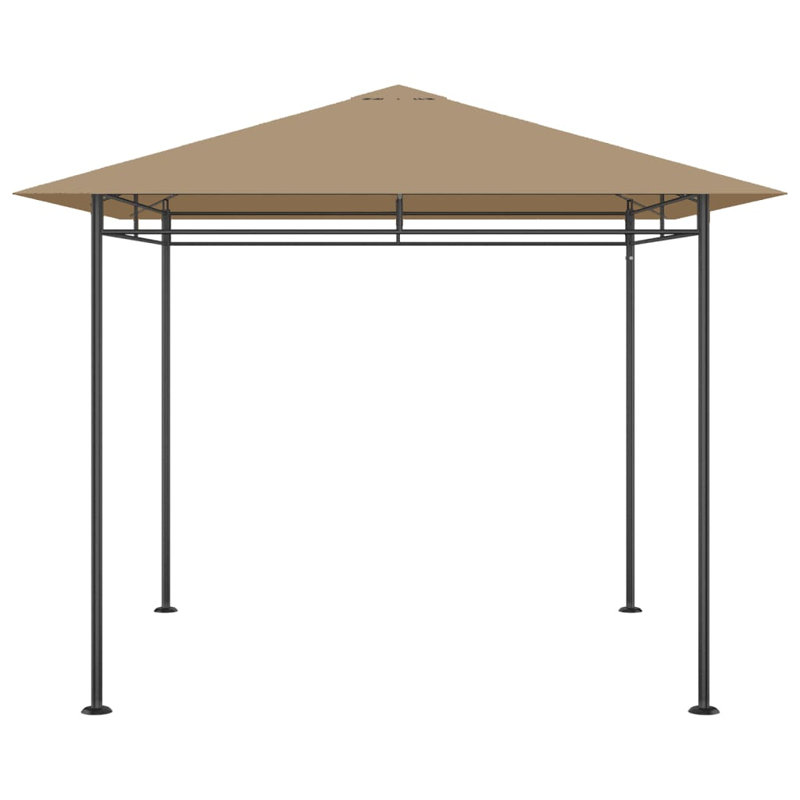 Thermalito 3 x 3m Steel Patio Gazebo, Taupe