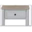 Petite table de chevet pour adolescent - ciment et sable