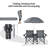 Ahmarie Folding Camping Chair-807916436
