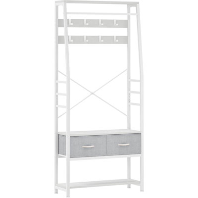 Metal Freestanding 8 - Hook Coat Rack