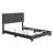 Diamond Linen Upholstered Platform Bed Frame with Adjustable Headboard - Boyd Sleep-227439983-227439989
