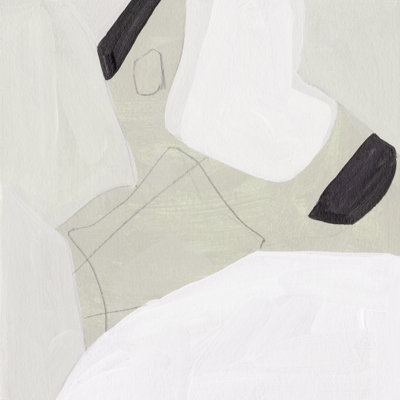 Foggy Mountains I by Melissa Wang - Wrapped Canvas Painting