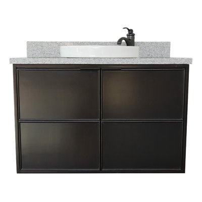 Ellison 37'' Single Bathroom Vanity with Granite Top