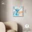 Art abstrait bleu Quori III -603569330-603569336