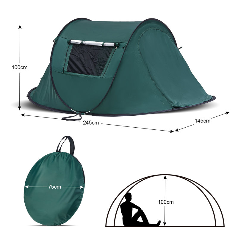 Bunkley 2 Person Tent, Green