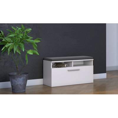 Losh 8 Pair Shoe Storage Bench