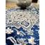 Proprietary Patterns Wool Oriental Area Rug in Lauran Dark Blue-2115901355