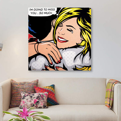 « je vais me manquer », reproduction d’impression sur toile