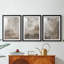 Fresco Collage I - Impression sur mesure encadrée de qualité supérieure - 3 pièces-726766518-726766520