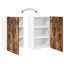 Vidaxl Hanging Cabinet Riga Artisan Oak And White 40 X 31 X 80 Cm-121217608-121217609