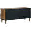 Unfinished TV Stand for TVs up to 49" with Fireplace Included