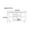 Armoire de rangement et buffet de style italien de luxe