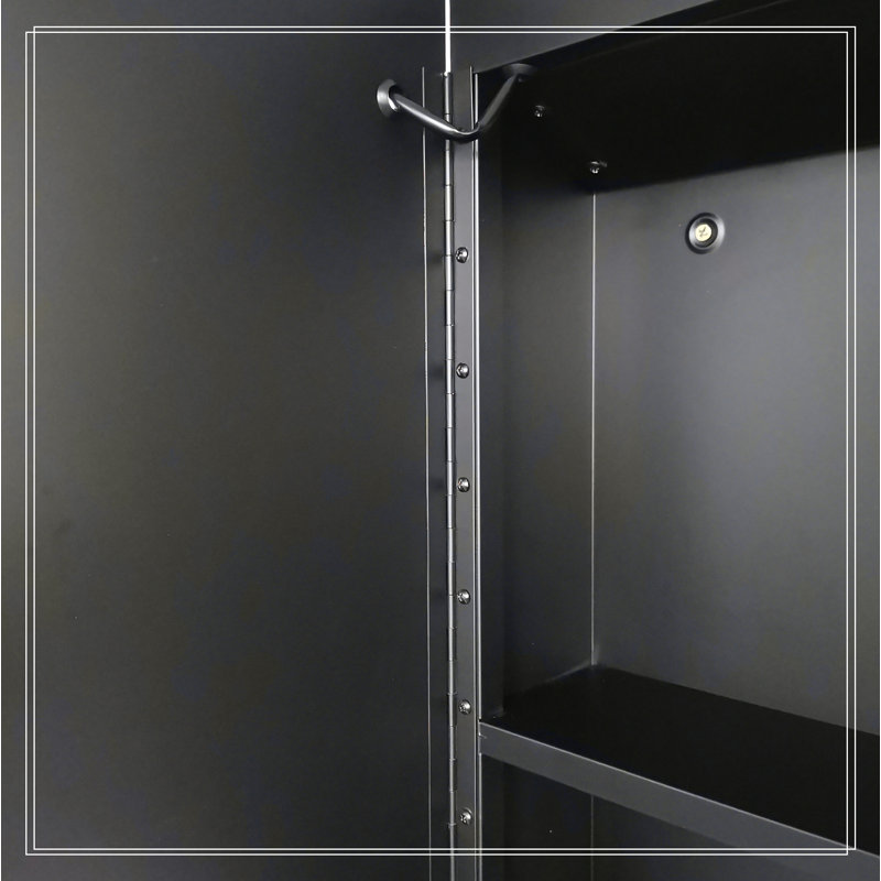Miroir 36x26 pouces à DEL noir