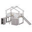 Lit simple avec garde-robe Peotone-761333951