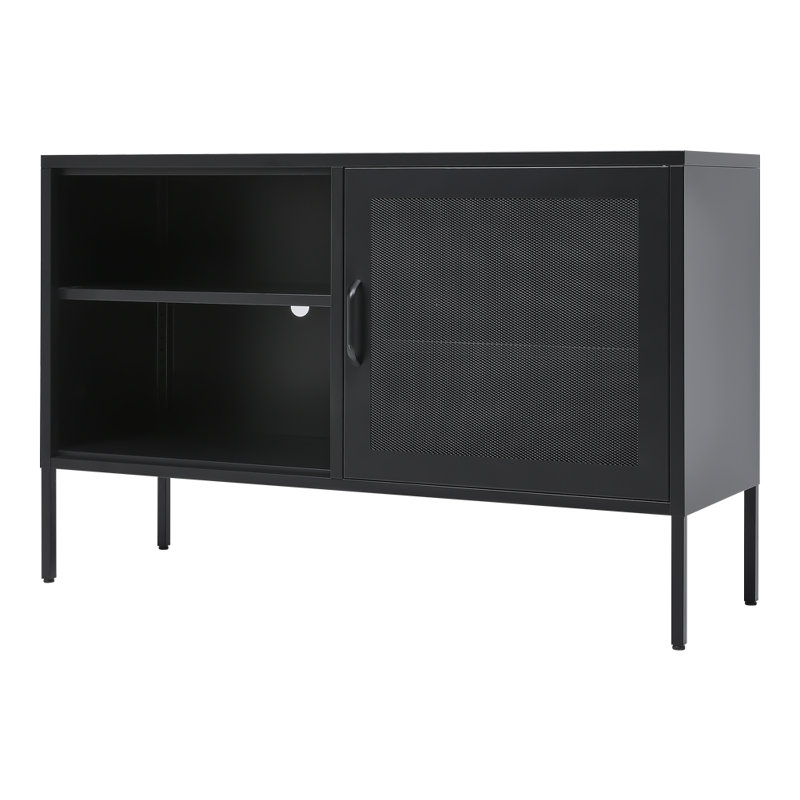 Metal Rectangle Accent Cabinet
