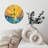 Ocean Sunset Clock Face Dial