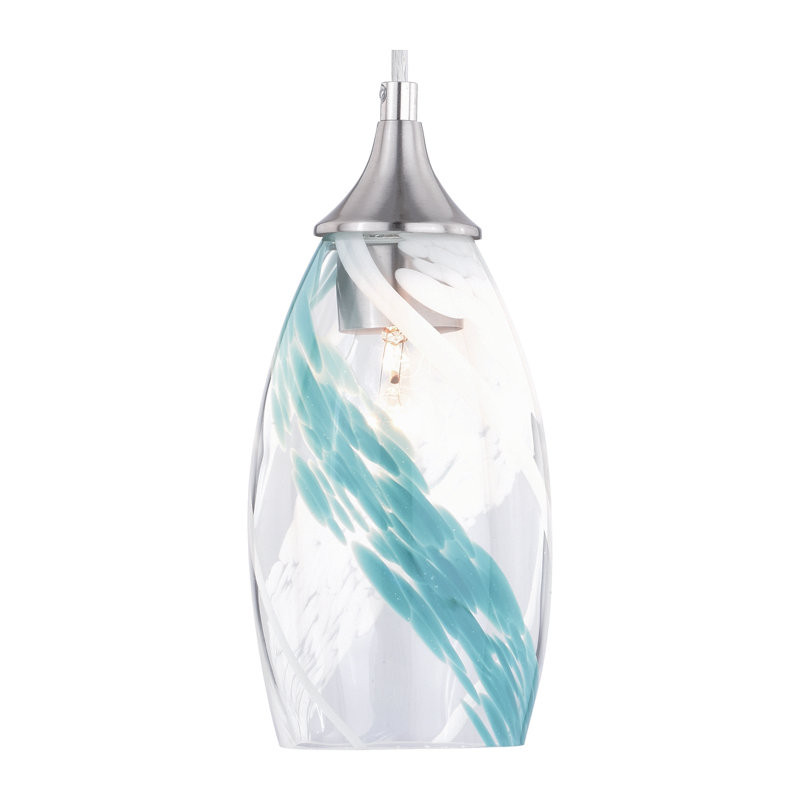 Finja 1 - Light Single Pendant, Satin Nickel