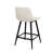 Cannell Upholstered Counter Stool with Metal Frame-776172574