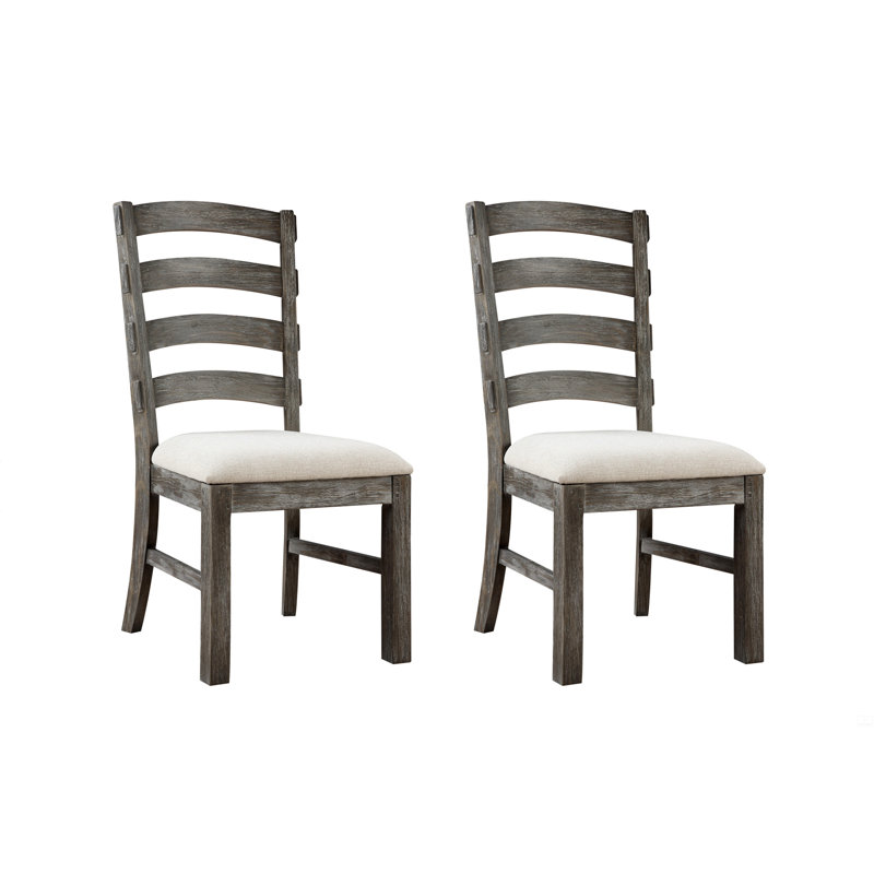 Chaises de salle à manger rembourrées, ensemble de 2