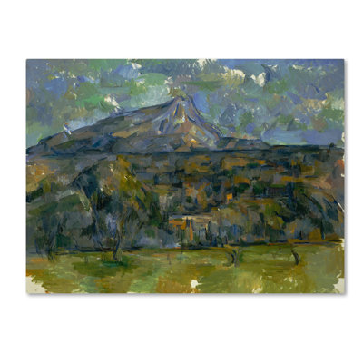 « sainte-victoire » par print sur toile tendue Paul Cezanne