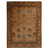 Wool Floral Area Rug