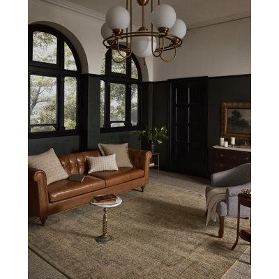 Magnolia Home by Joanna Gaines x Loloi Oakley Ocean / Natural Area Rug