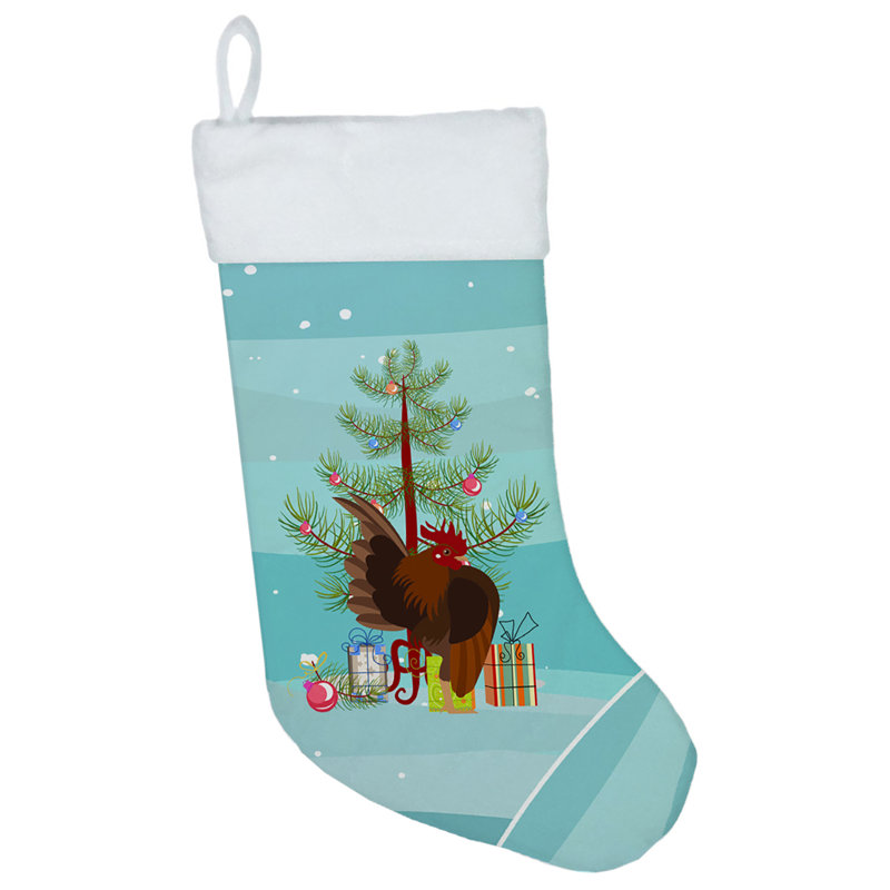 Chaussette de noël malais serama de poulet
