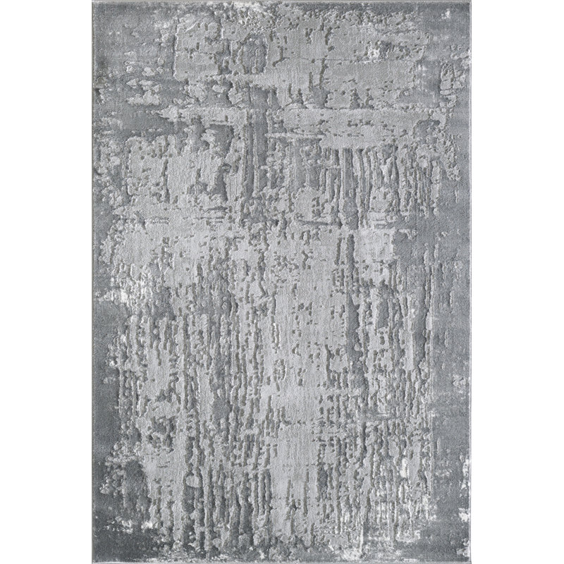Forysthe Abstract Area Rug, Rectangle 60 x 110cm