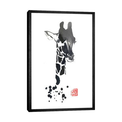 Girafe by Péchane - Print on Canvas