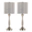 Lampes de table en métal 25 po avec ports USB Verwood-1238290938-1238290939