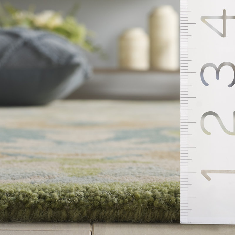 Tapis en laine touffeté à la main Antiquity, Rectangle 5 pi x 8 pi