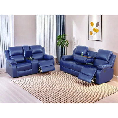 Waunda 2 - Piece Faux Leather Living Room Set