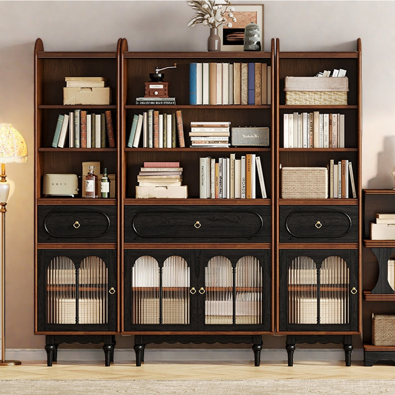 French style retro bookcase