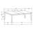 Alexander Black Rectangular Extension Leaf Dining Table