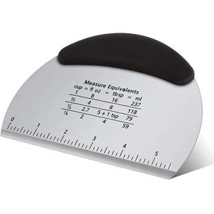 Kitchen Gizmos Stainless Steel Bench Scraper