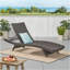 Chaise longue en osier Salem-1894537466