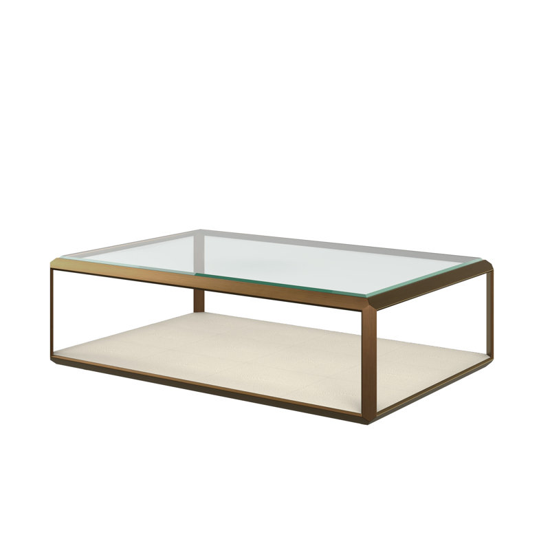 Berkant 120cm Glass Top Console Table