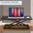Tabletop Desk Riser - Height Adjustable Desk Converter  Laptop/Computer Cart Or Stand